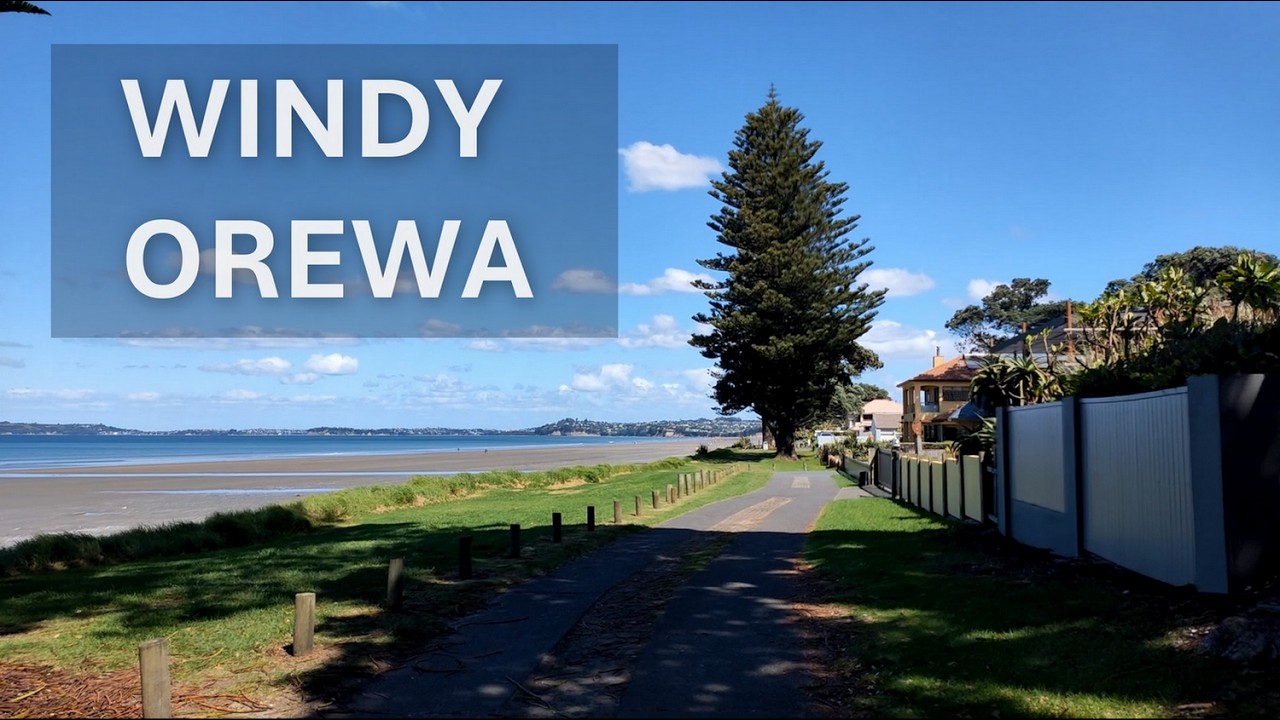 Part 3 Orewa Beach Walk 🇳🇿 | Just a Calm Day | Natural Sounds