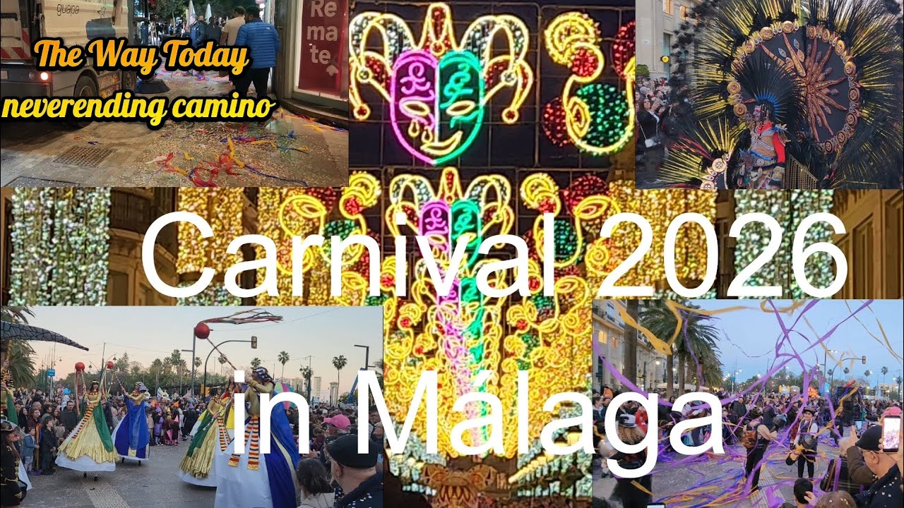 February 9th 2026 Carnival in Malaga, Andalusia, Spain