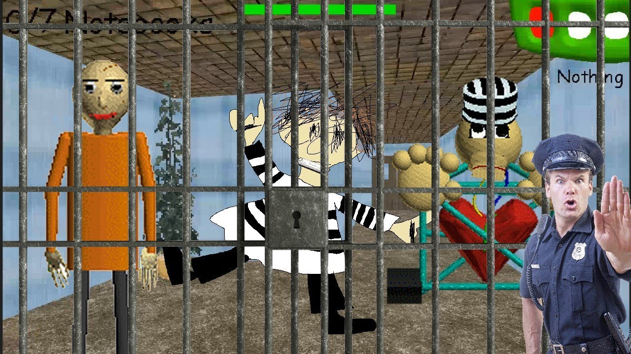 Baldi is in Prison! - Baldi's Basics V1.4.3 Mod