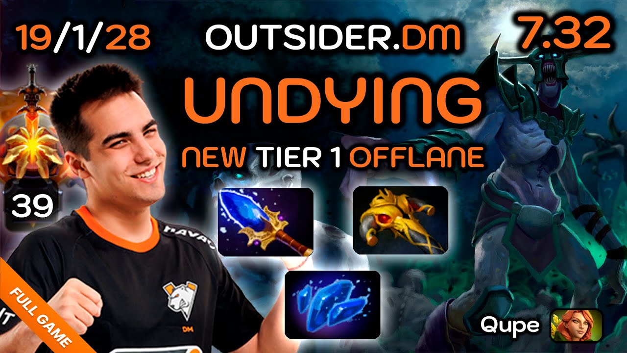 DM Offlane Undying [19/1/28] BROKEN HERO feat. MagE-, Qupe, 7jesu