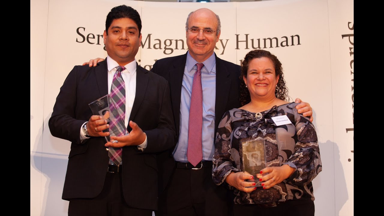 The Magnitsky Human Rights Awards 2018 - Rolando Alvarado & Victoria Sandoval