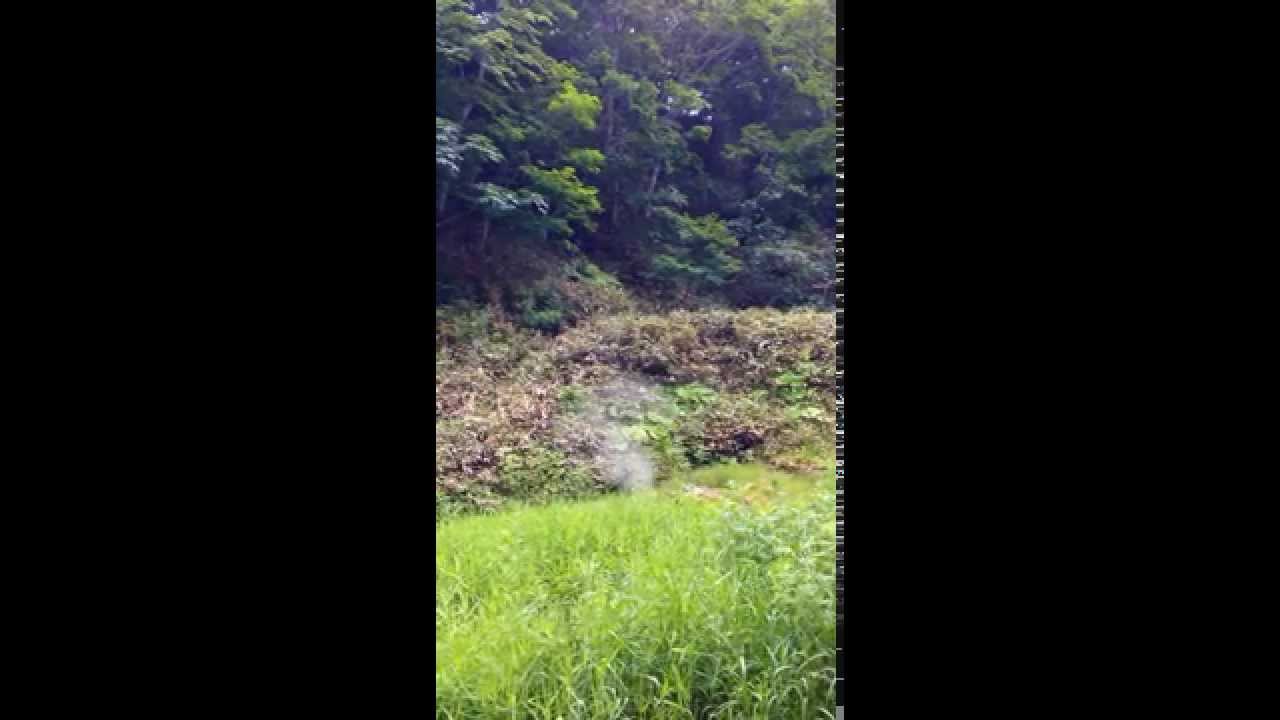 Rausu Geyser in Shiretoko National Park, World Heritage of Hokkaido, Japan