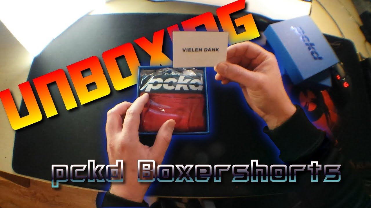 📦Unboxing📦 ╠ pckd Boxershorts ╣ Die Unterhose 2.0