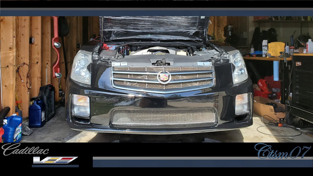 CTSM Garage Ep2: Cadillac CTS / CTS-V V1 Front Bumper & Splash Shield Repairs / Modifications
