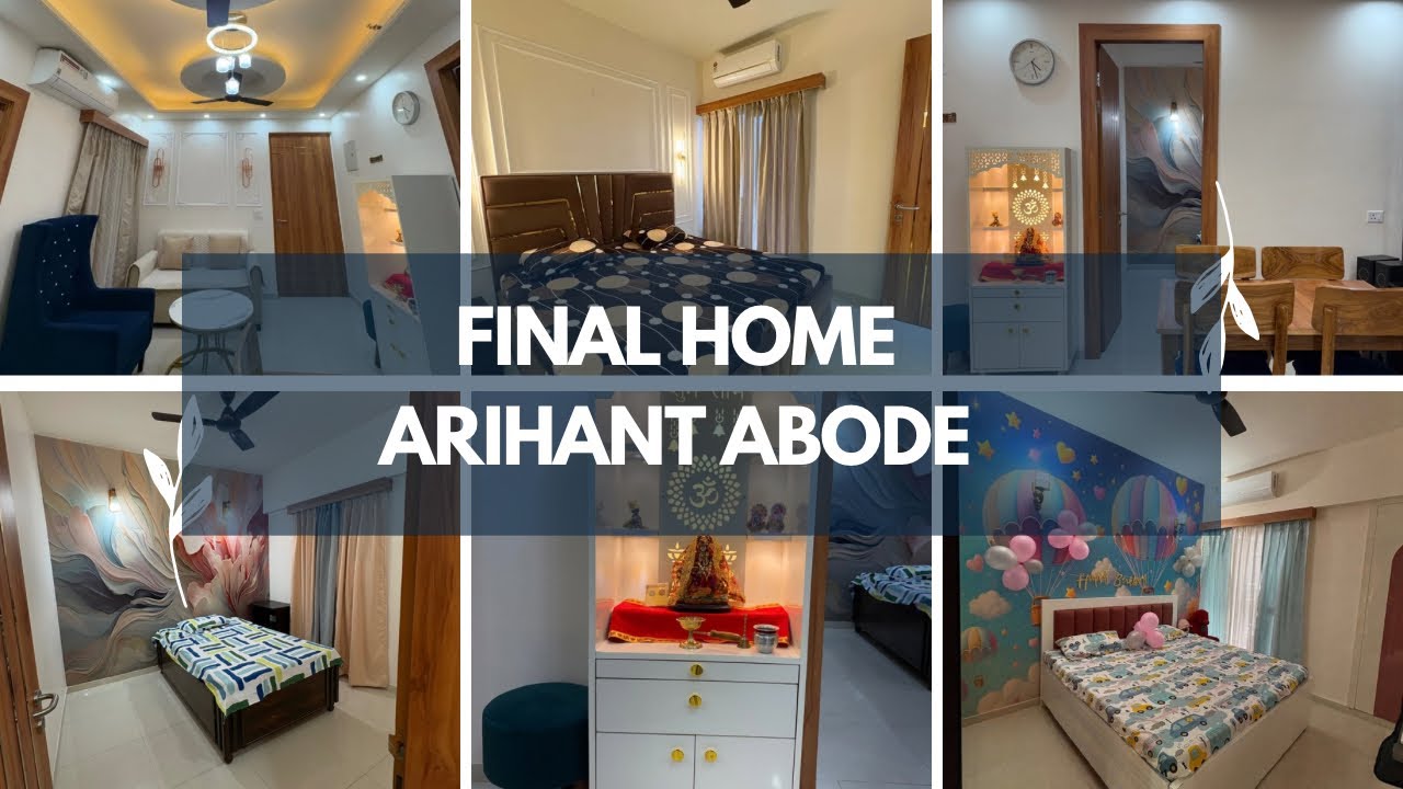 3 BHK Home Interior | Arihant Abode, Greater Noida | SABY Interiors