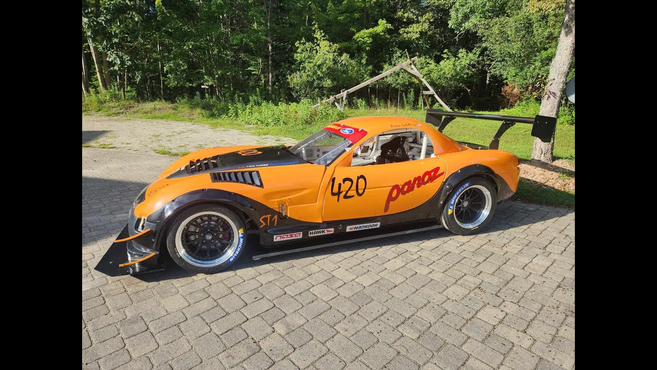 Thompson Test Laps, Panoz GTS with New HGT Sequential 6spd transmission