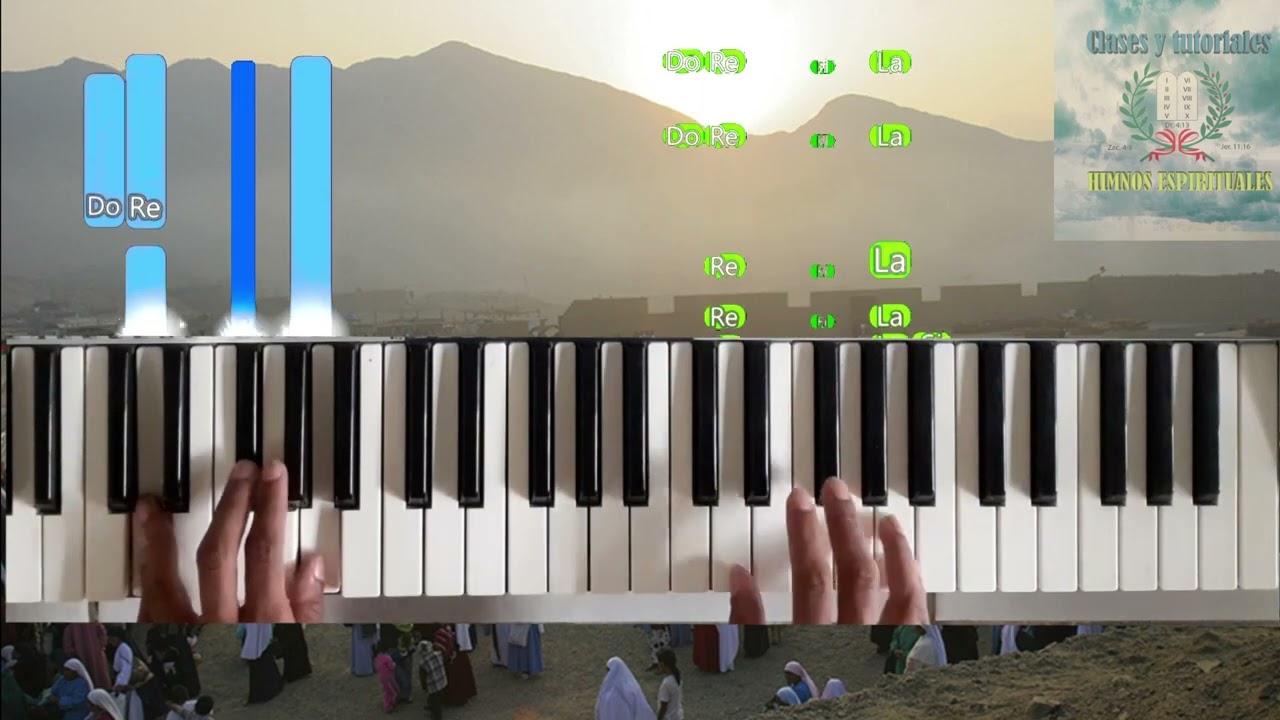 Tutorial Piano- Segunda alabanza. Coros Celestiales