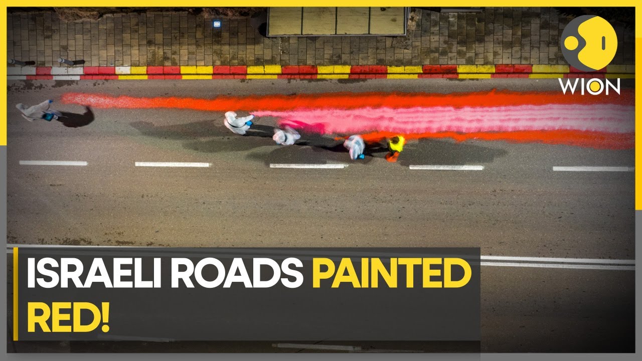 Israeli PROTESTERS PAINT the capital's roads red after Netanyahu spurns compromise | WION News