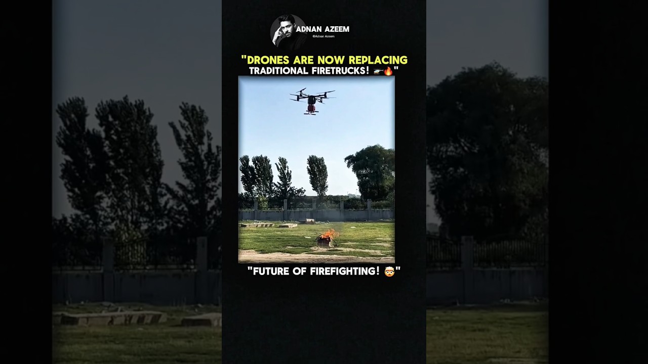 Drones Fighting Fires! 🚁 