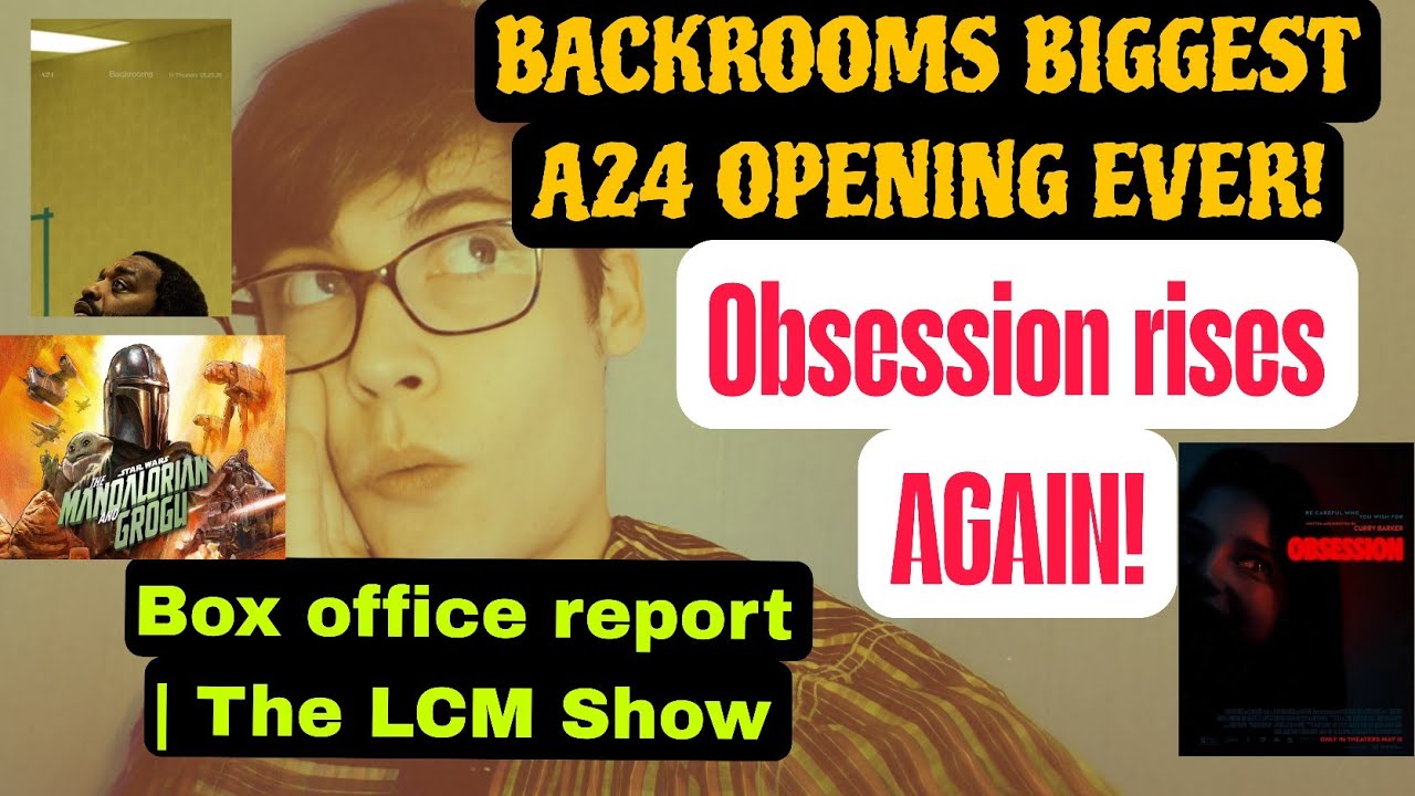 Backrooms Biggest A24 Opening Ever, Obsession Rises in Third week! Box Office Report | The LCM Show