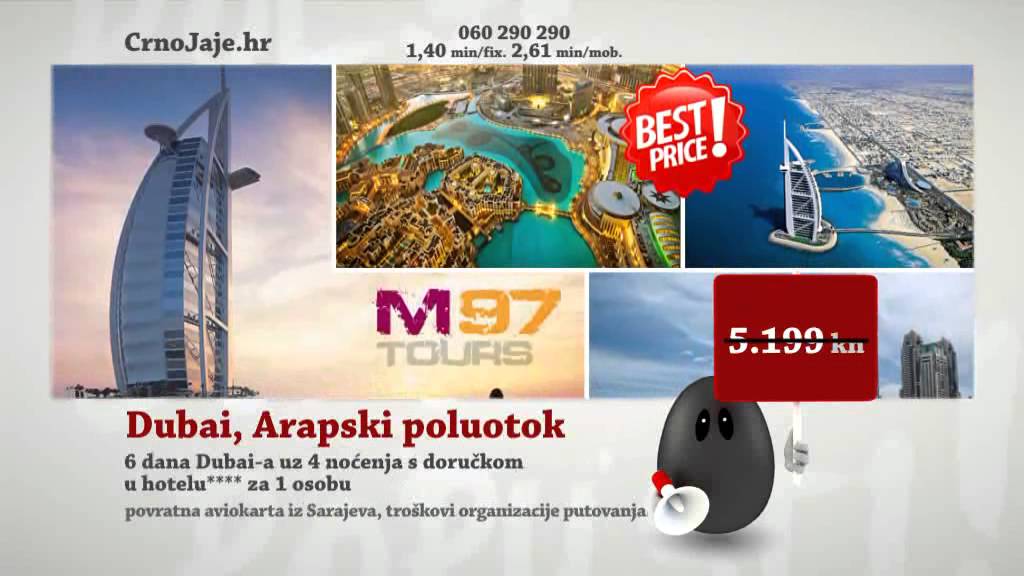 Crno Jaje - Hotel Medena Trogir - 6 dana u Dubai-u