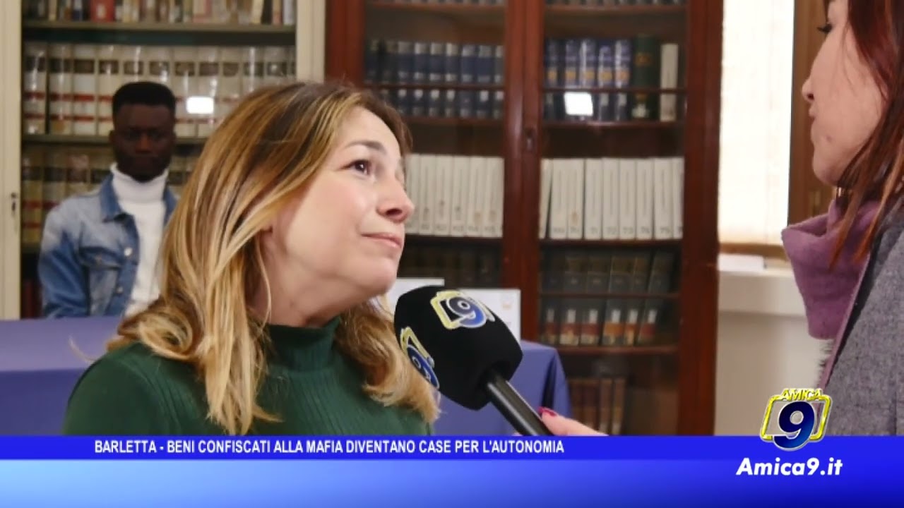 Barletta, beni confiscati alla mafia diventano case per l'autonomia