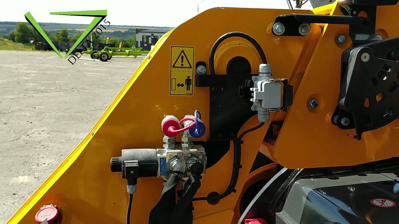 Осмотр телескопического погрузчика Dieci Agri Plus 40.7