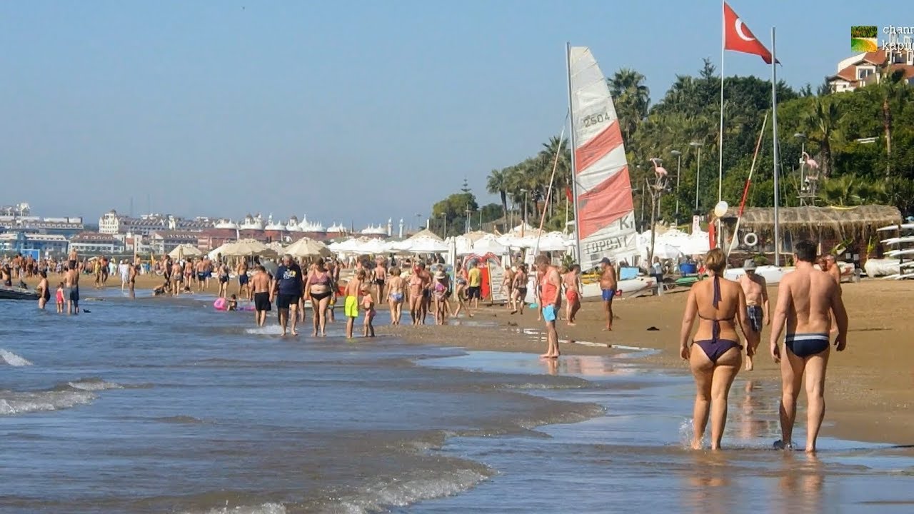 Side Beach Turkey October 2018