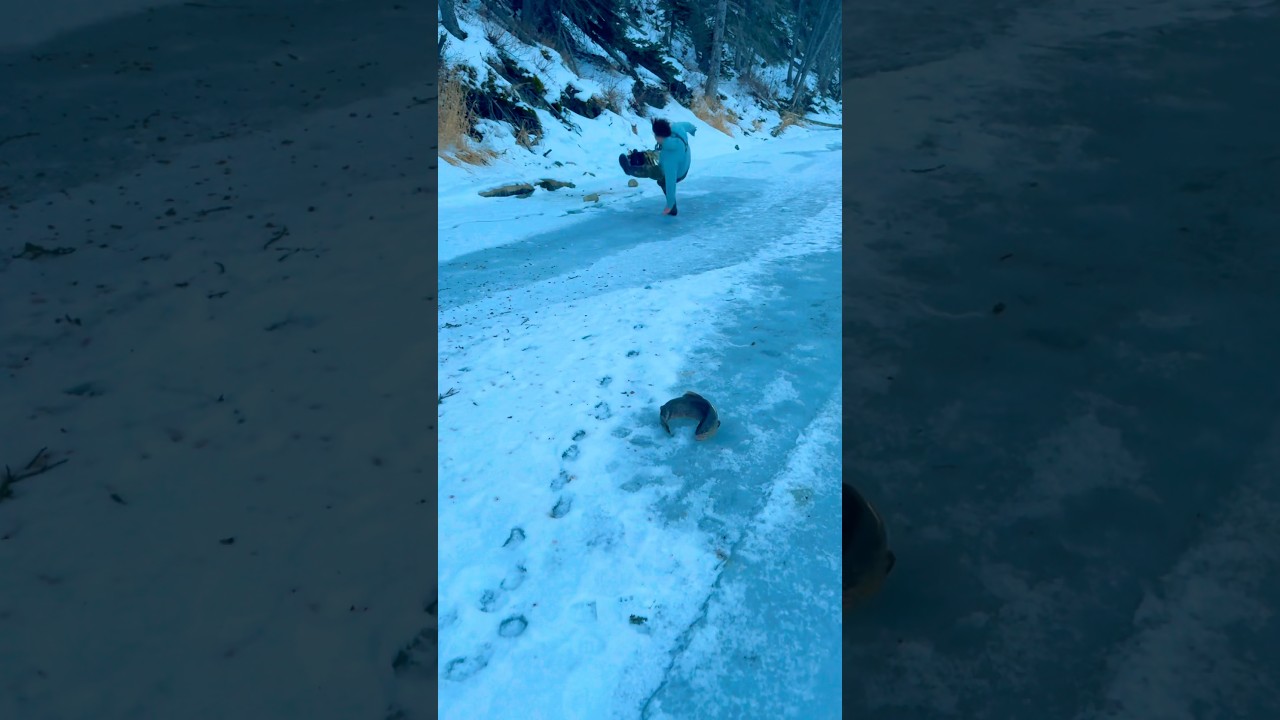⁠ ICE FISHING ALMOST KILLED ME ​⁠ 