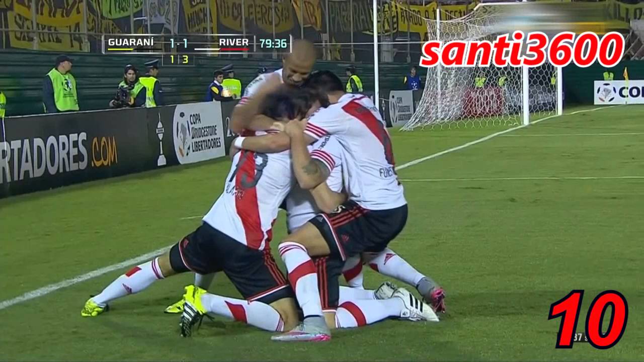15 mejores goles de River con Gallardo (2015)