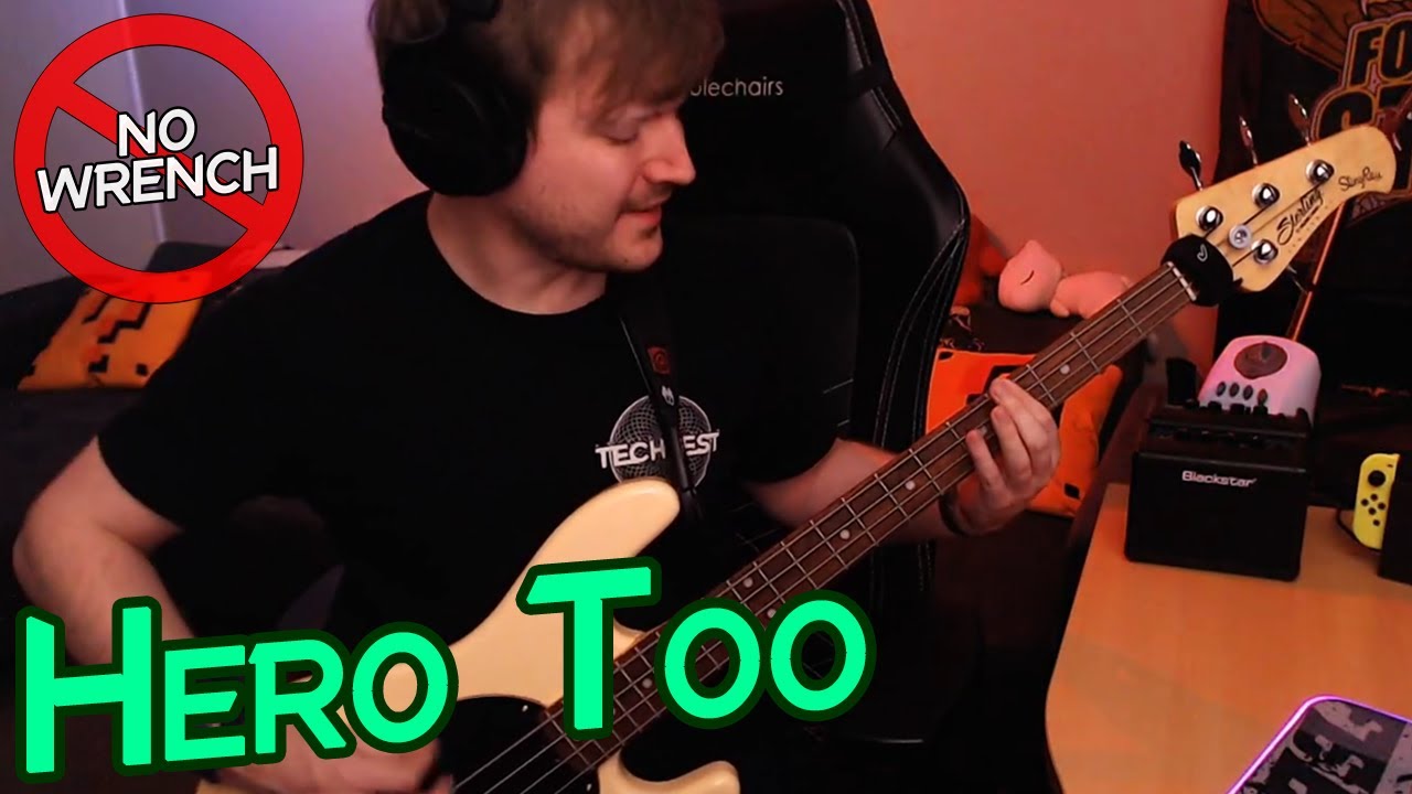 Hero Too - My Hero Academia - Bass Cover (One Take)