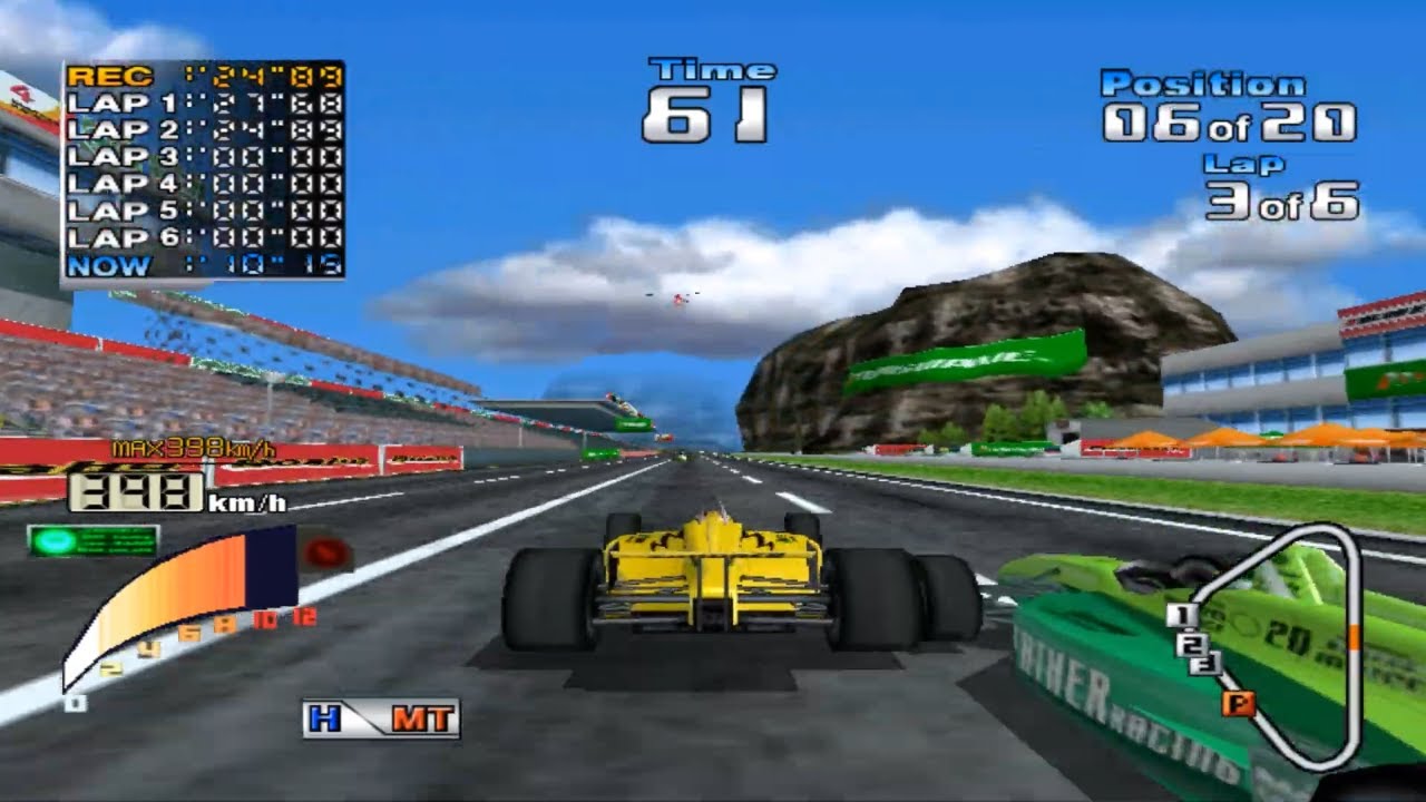 Maximum Speed - Atomiswave to Dreamcast Port - Open Wheel - Thunder Racing - Full Race