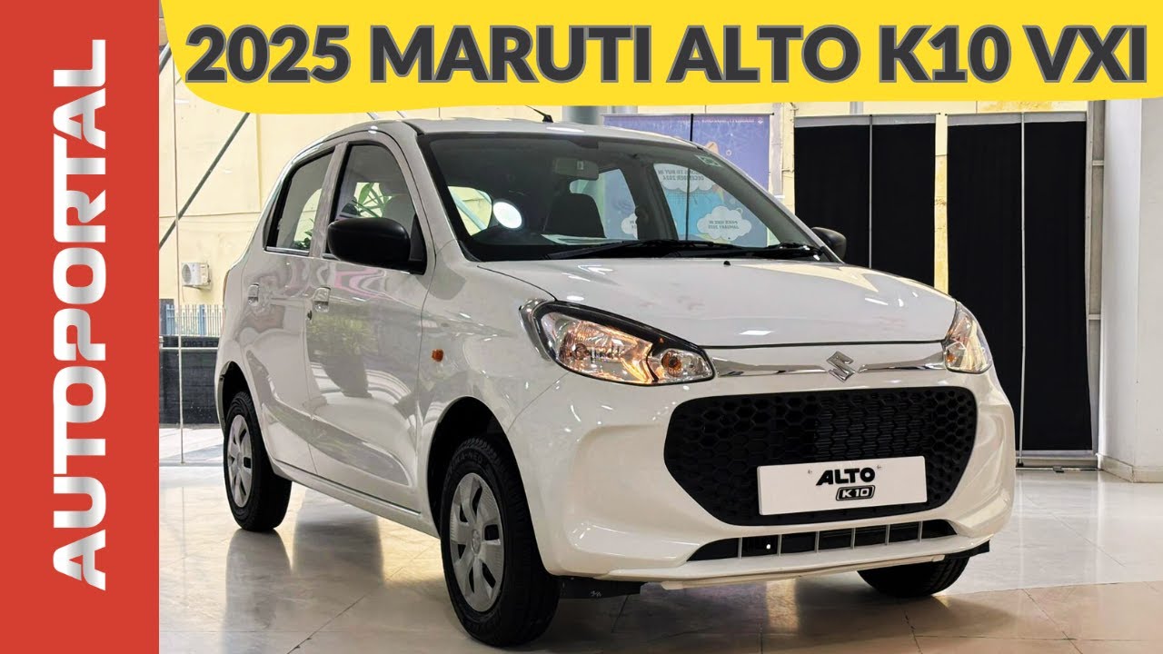 New Maruti Suzuki Alto K10 2025 - Cheapest car with 6 airbags