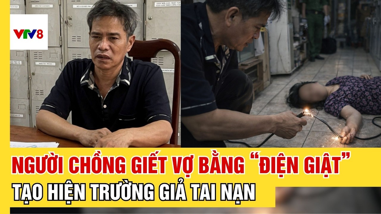 Vạch mặt người chồng hãm hại vợ bằng cách giật điện, tạo hiện trường giả tai nạn