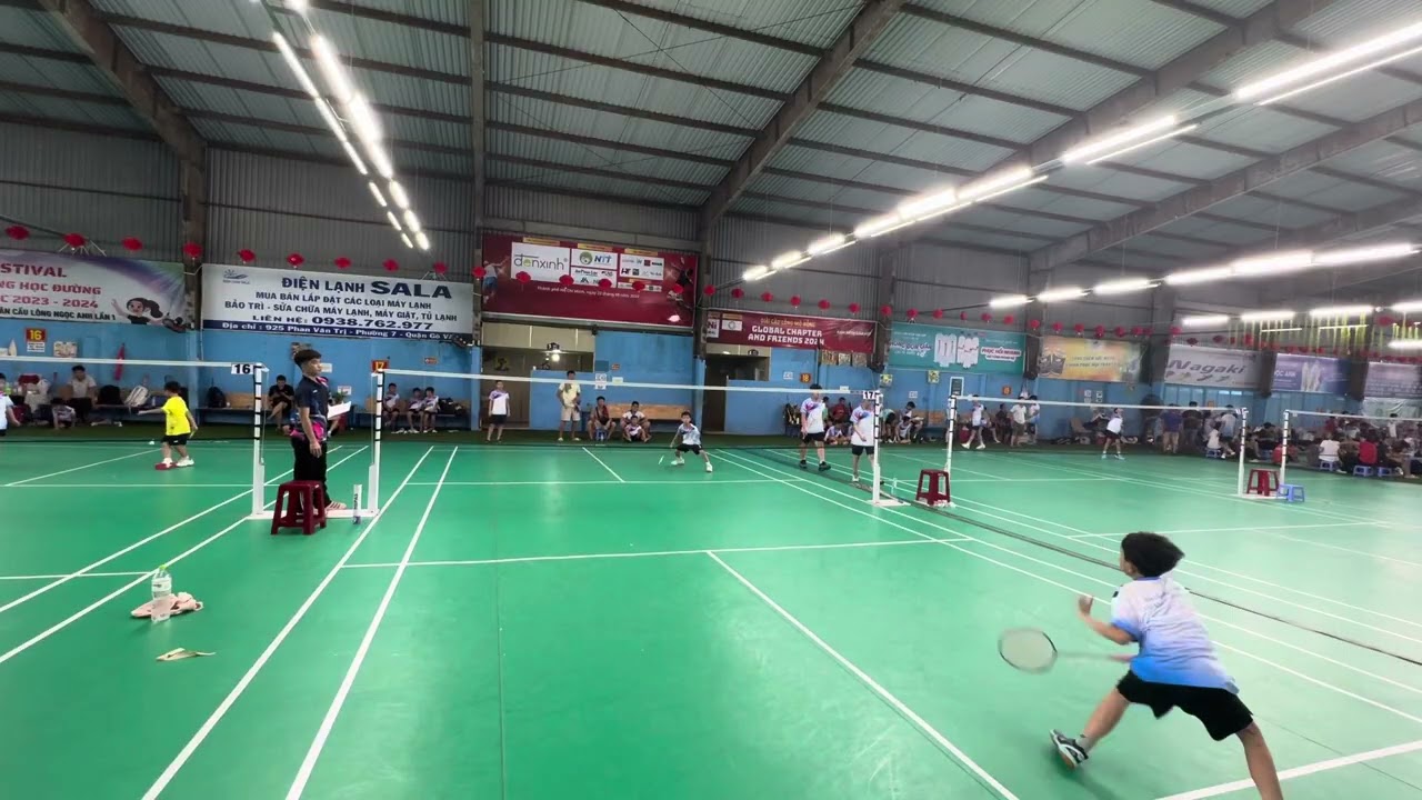 Nhật Nam V/s Minh Nguyên U9 || Hiệp 1 - Giải hs chào đón năm học mới 2025-2026 #badminton 