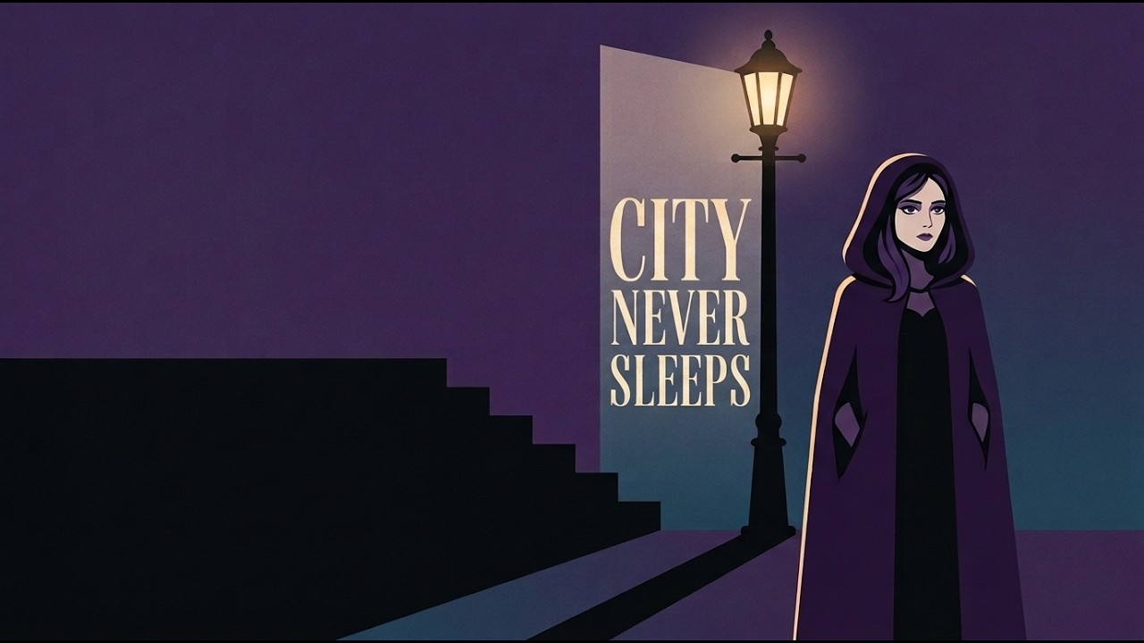 The City Never Sleeps | Raven's Midnight Apartment Ambience  #jazz #relaxing