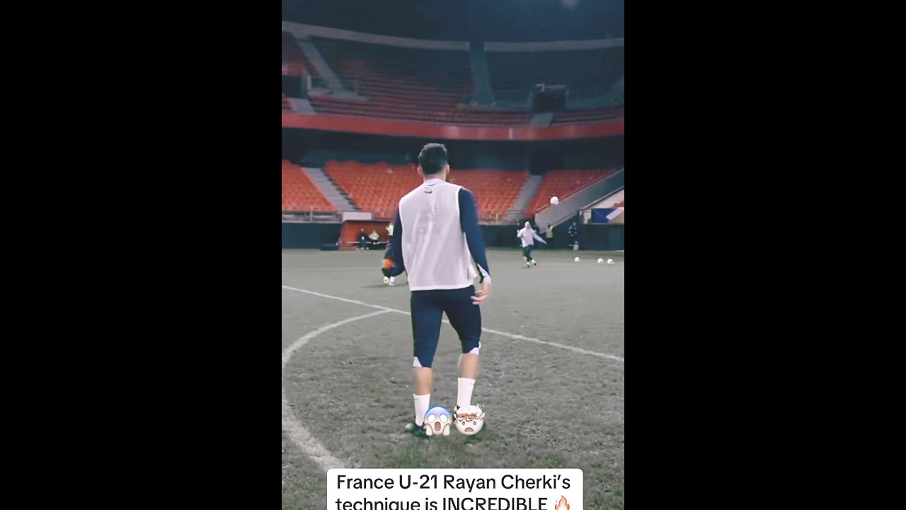 France U21 Rayan Cherki 🇫🇷 #france #worldcup #futbol