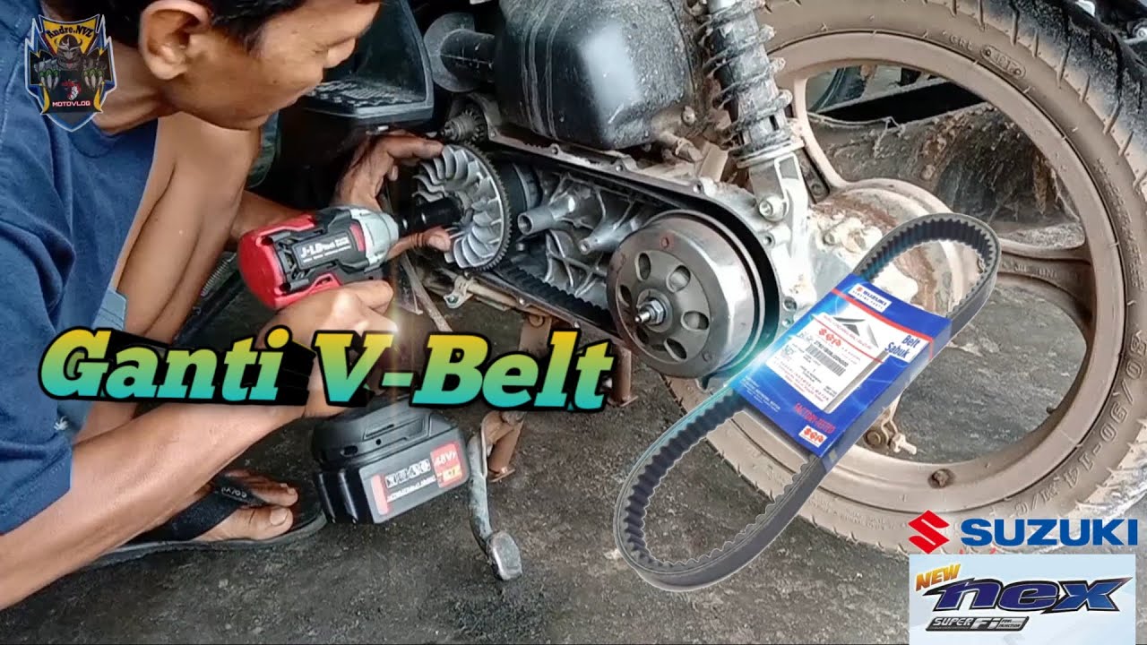 pasang V-Belt|⁉️|Suzuki||Nex