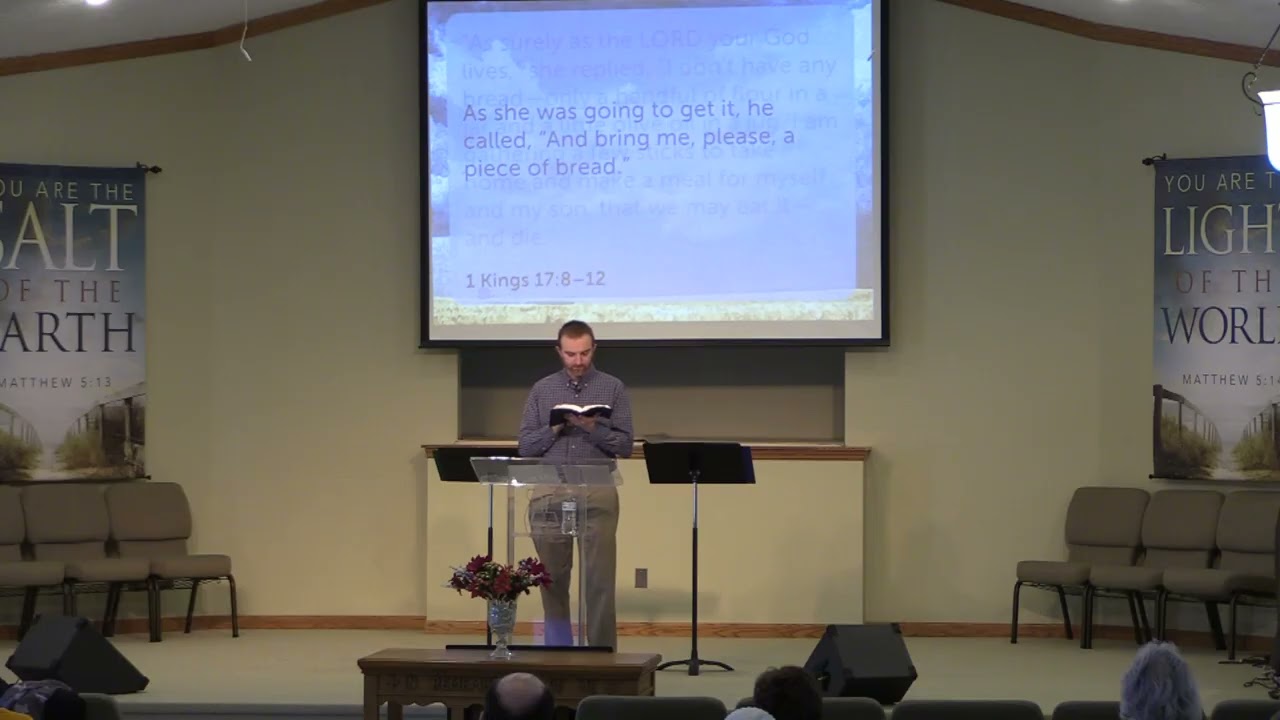 Gathering Storm: Promise in the Storm (1 Kings 17:7-24) 11 Jan 2026