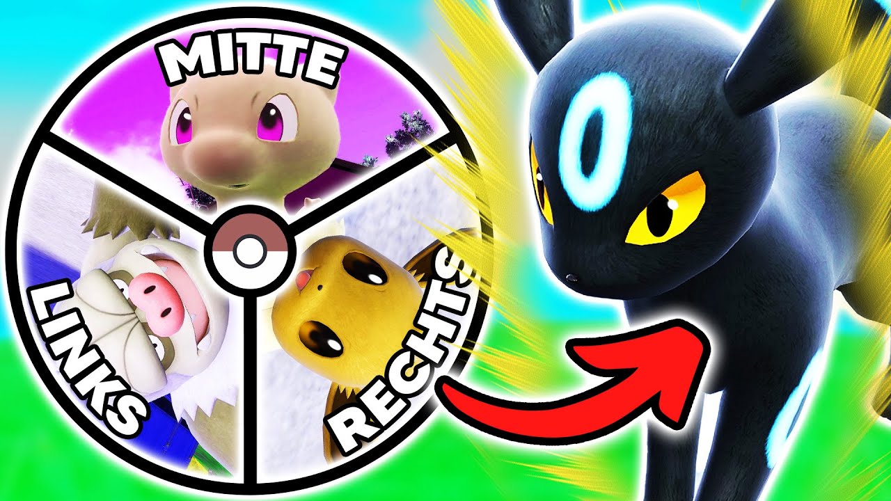 Glücksrad wählt unsere Starter-Pokémon ... dann KÄMPFEN wir!