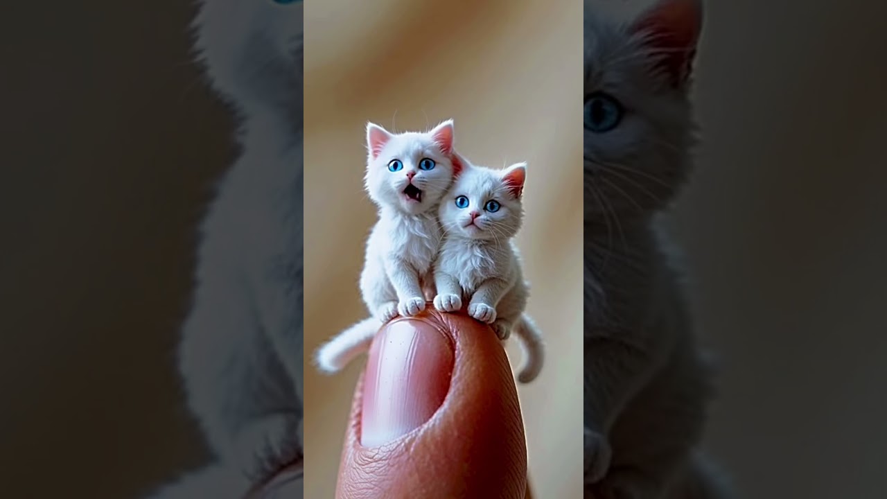 Mind-Blowing Miniature Cats That Fit On Your Fingertip