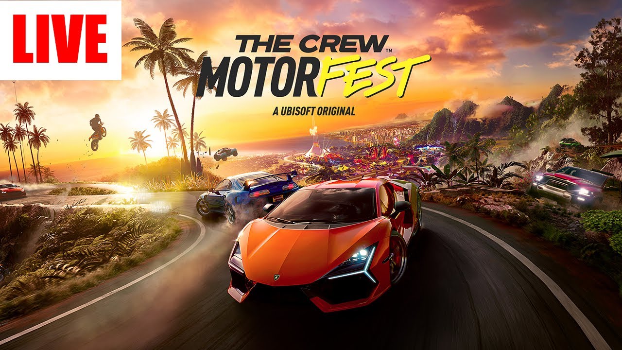 LIVE - Test audio, kalo kekecilan/kekencengan bilang aja | The Crew Motorfest