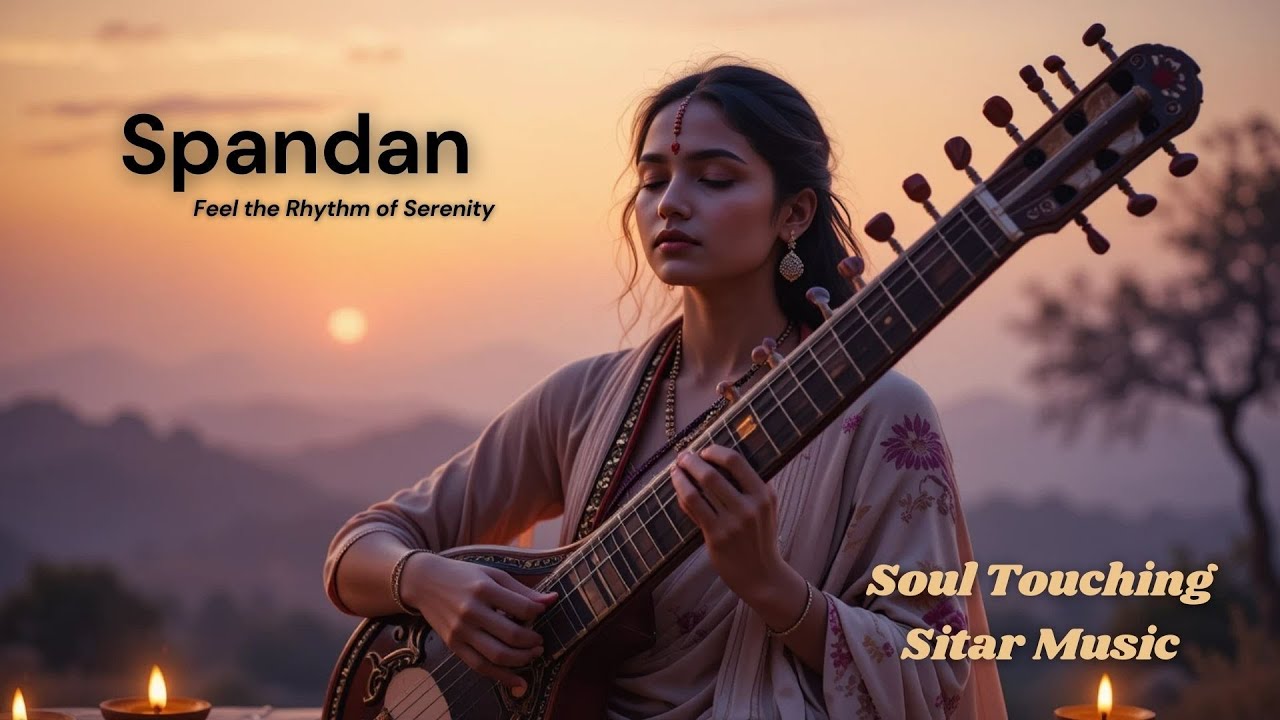 Spandan - Best Classical Instrumental Music Indian | Soul Touching Sitar Music | Flute # 125