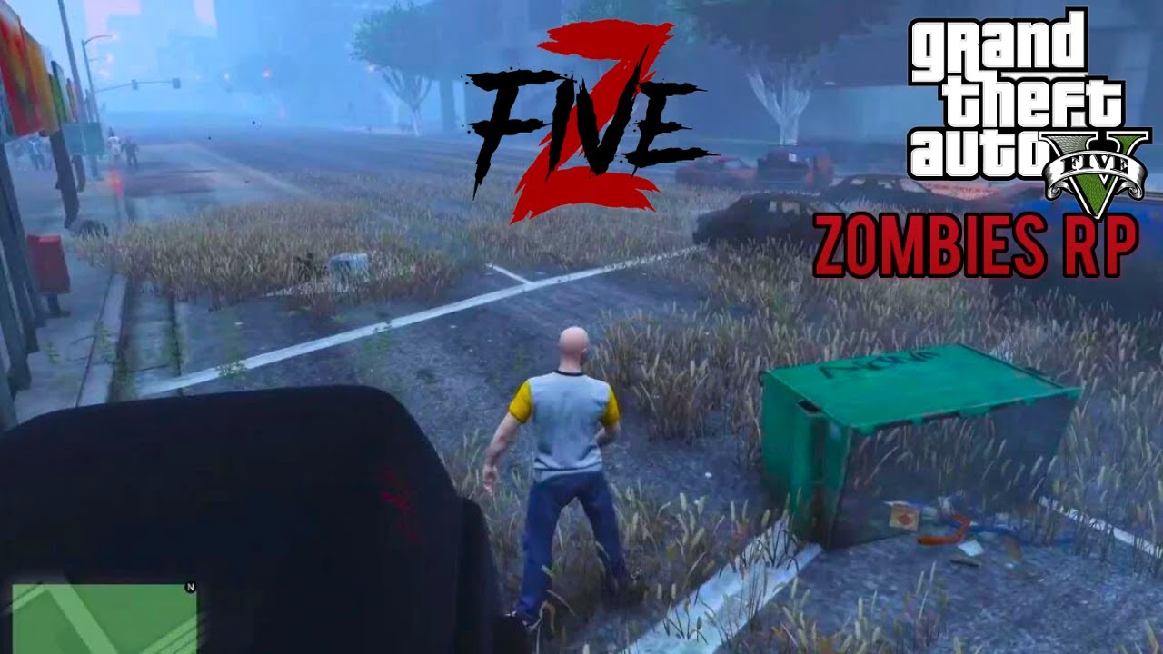 GTA V ZOMBIE SURVIVAL ROLEPLAY-NOVO RECOMEÇO  -(SERVER FIVE Z) #fivem Z #fiverr