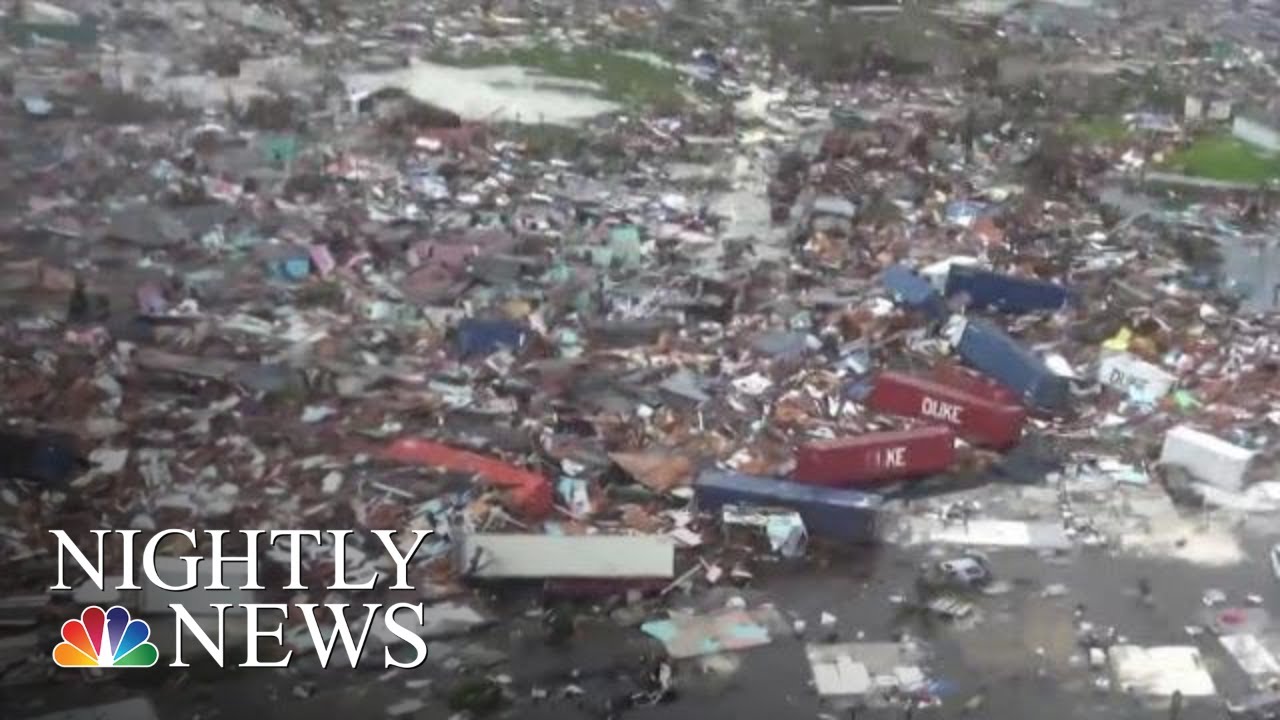 First Images Of Hurricane Dorian-Ravaged Bahamas Shows Devastating Destruction | NBC Nightly News