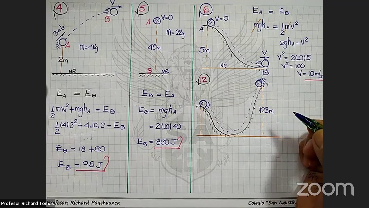 Energía Mecánica III (Problemas)