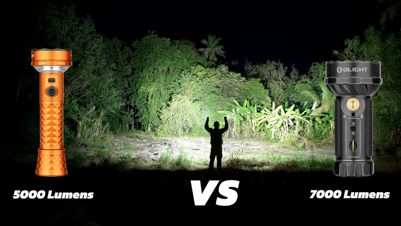 Olight Prowess VS Marauder mini รีวิวไฟฉายแรงสูง 5000 ปะทะ 7000 ลูเมนพร้อมโปรฯ แจก แถม  EP.230