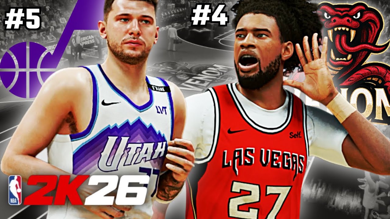 Первый раунд плей-офф против Луки и «Юты Джаз»!! || NBA 2K26 Только драфт расширения, перестройка...