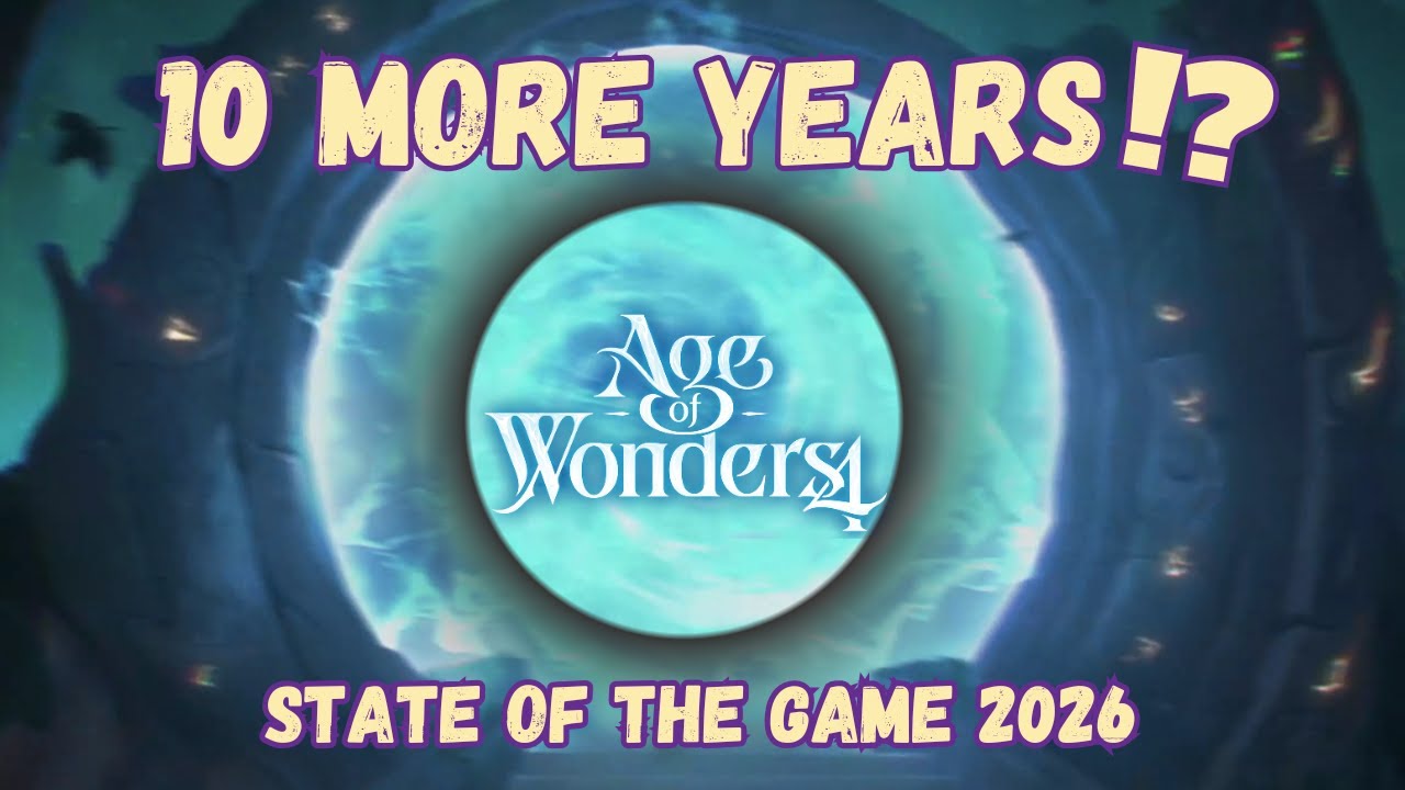 Ещё 10 лет Age of Wonders 4!? | Состояние игры 2026