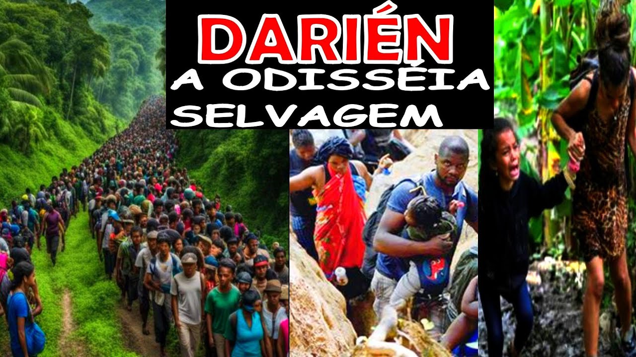 Milhares de Venezuelanos Fogem Pela Selva de DARI&Eacute;N, A Jornada Pela Selva Mais Mort@ Do Mundo l 😨 |
