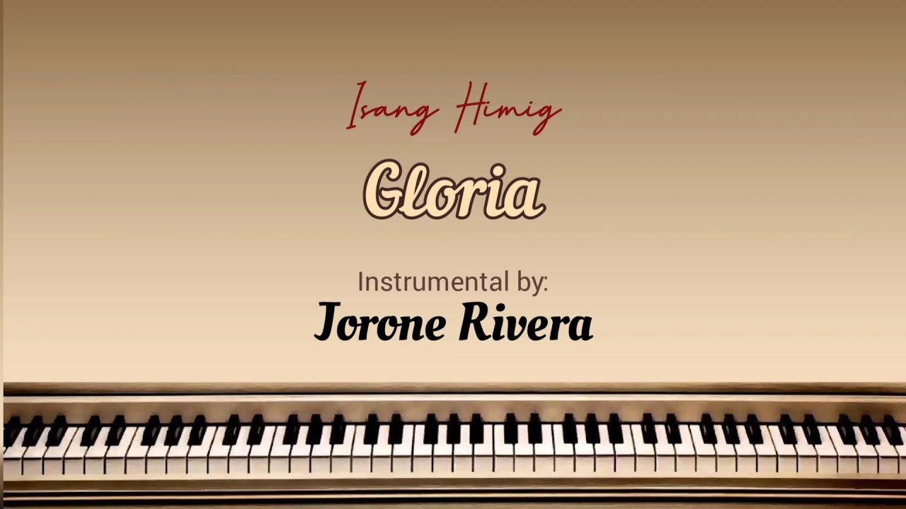 Gloria - Eustacio (Instrumental) | Jorone Rivera