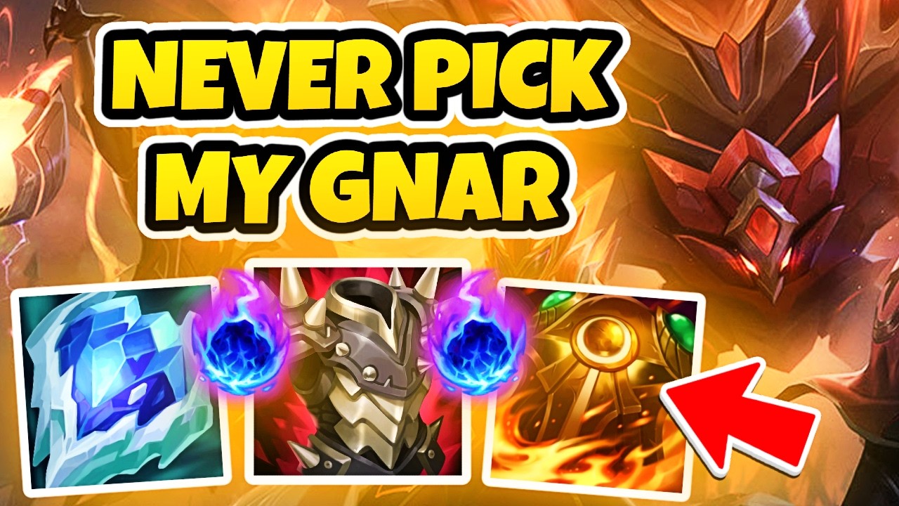 NEVER PICK MY GNAR AGAINST ME!!! Season 16 Gnar Ranked Gameplay (League of Legends)