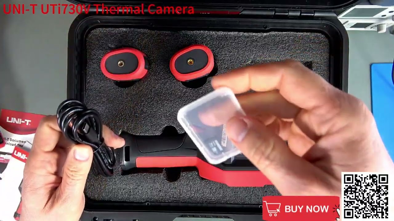UTi730V #unboxingvideo UNI-T #thermal camera #wifi #livestreaming #video recording #touchscreen