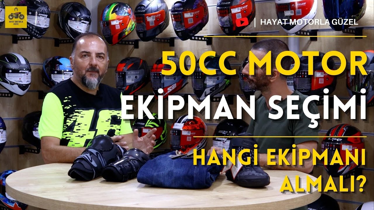 50cc Motor Alırken Nelere Dikkat Edilmeli? | Ekipman Se&ccedil;imi | Motospartan | Hayat Motorla G&uuml;zel