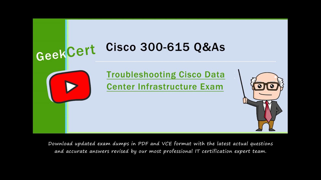 [2020] Latest Cisco 300-615 exam questions and answers and exam discount codes