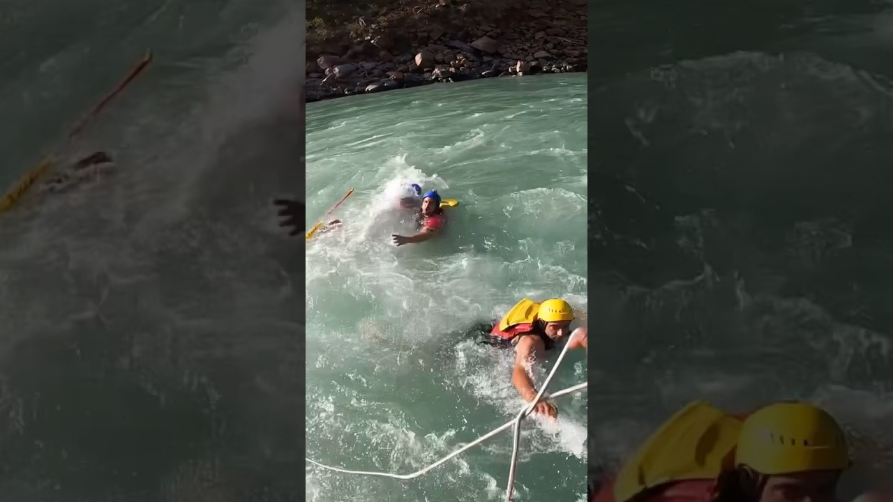 Rishikesh Rafting Accident And Rescue