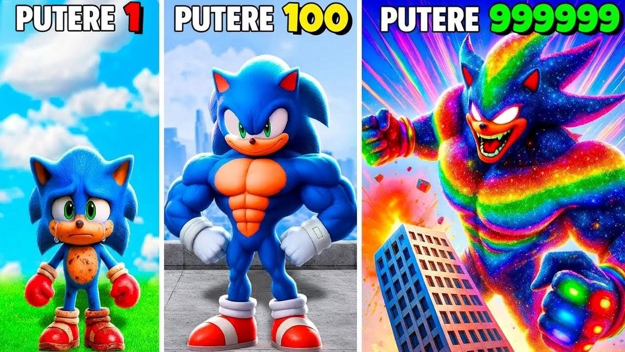 Sonic devine tot mai puternic cu fiecare lovitură în GTA 5! (mod Sonic Movie)