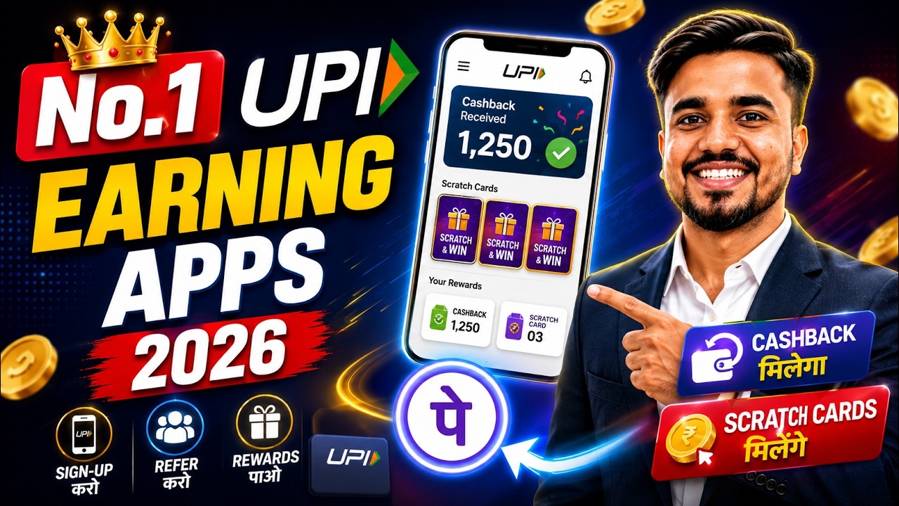 2026 NEW UPI MONEY EARNING APP || New Paytm Earning App | New Earning App Today | Zagg Money Upi App