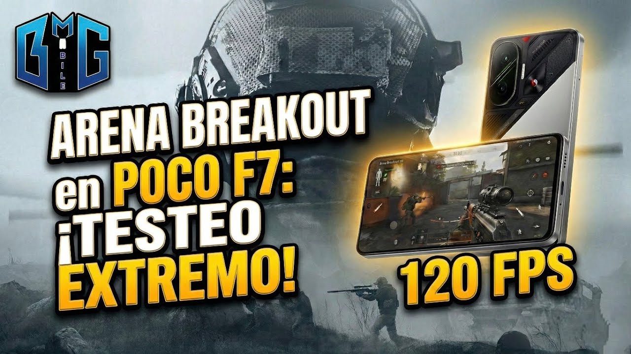 Como corre Arena Breakout en el POCO F7 | Zona de testeo POCO F7