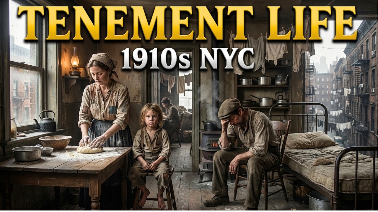 What Life Was Actually Like in 1910s New York City Tenements America